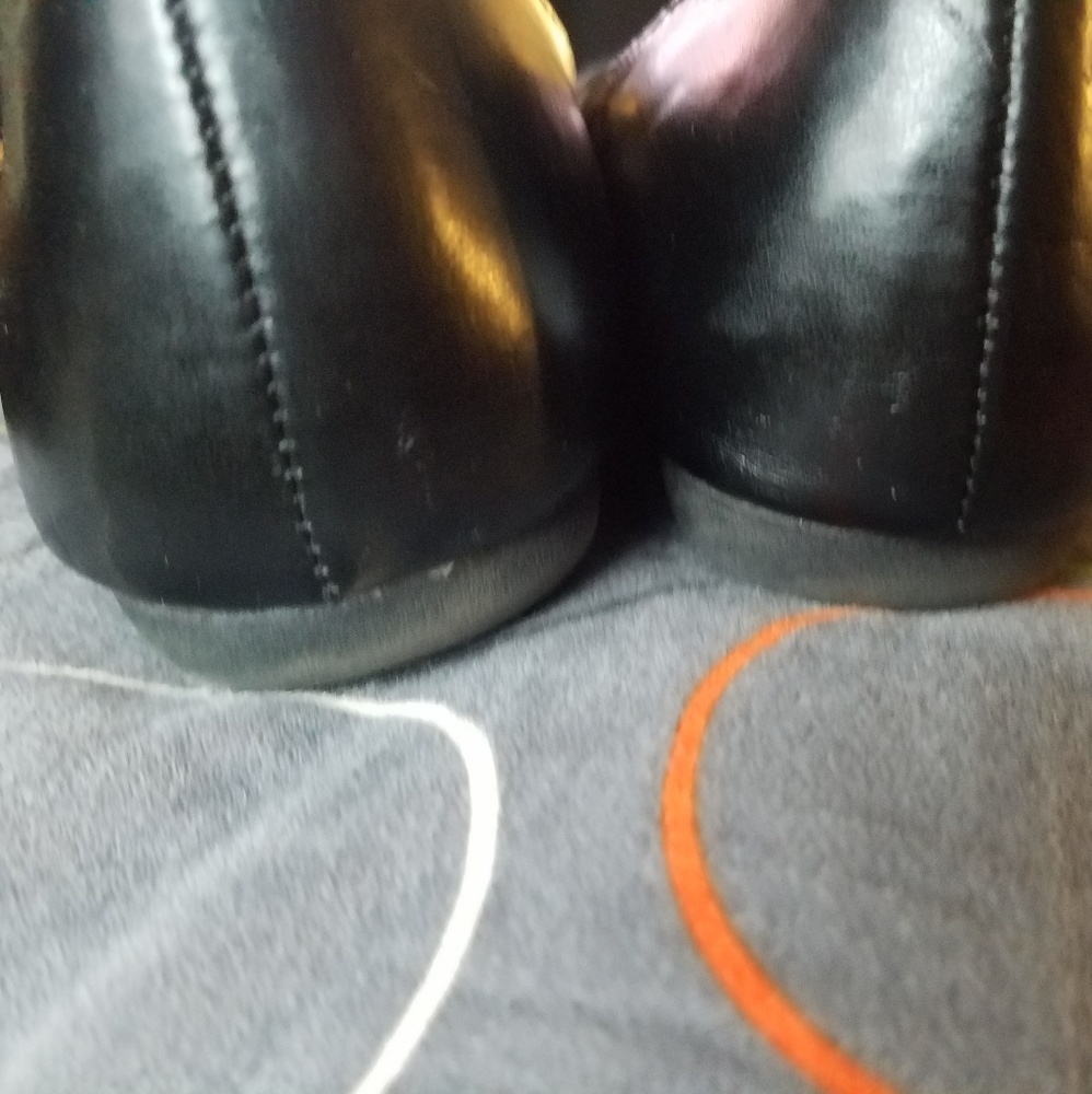 SOLD! SO Tahnee Black Flat Loafer sz5 Med Manmade - Picture 3 of 7